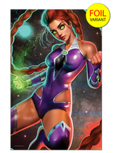 Load image into Gallery viewer, [FOIL] TITANS #1 NATHAN SZERDY (616) EXCLUSIVE VIRGIN VAR (05/31/2023)
