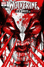 Load image into Gallery viewer, WOLVERINE BLACK WHITE BLOOD #1 (OF 4) UNKNOWN COMICS TYLER KIRKHAM EXCLUSIVE VAR (11/04/2020)
